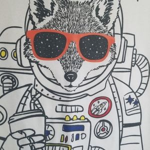 Cat & Jack Astronaut fox sleepshirt